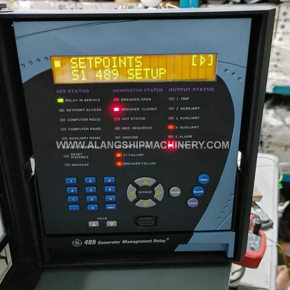 GE MULTILIN 489 GENERATOR MANAGEMENT RELAY 489-P5-LO-A20-T-H