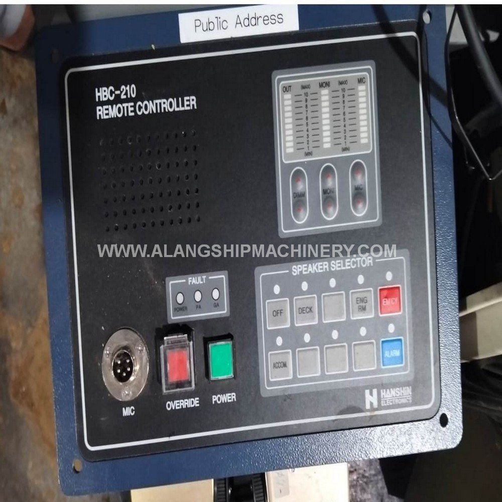 HANSHIN ELECTRONICS HBC-210 P/A REMOTE CONTROLLER