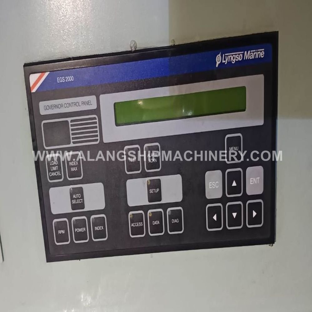 LYNGSO MARINE EGS 2000 GOVERNOR CONTROL PANEL