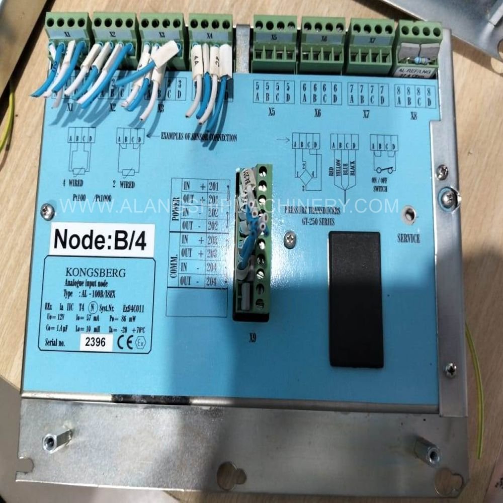 Kongsberg AL-100B/18EX Analogue Input Node Module