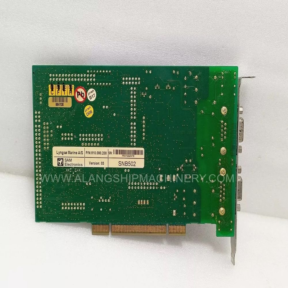 Sam Electronics Lyngso Marine SNB502 PCB CARD P/N 810.000.200