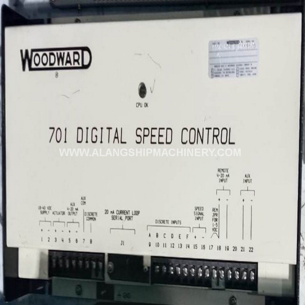 Woodward 701 Digital Speed Control
