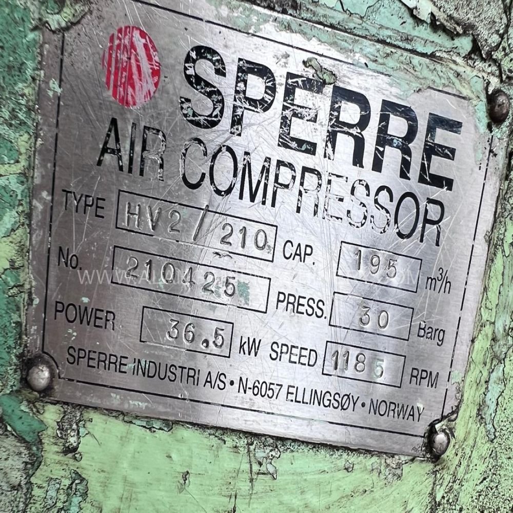 SPERRE HV2-210 AIR COMPRESSOR