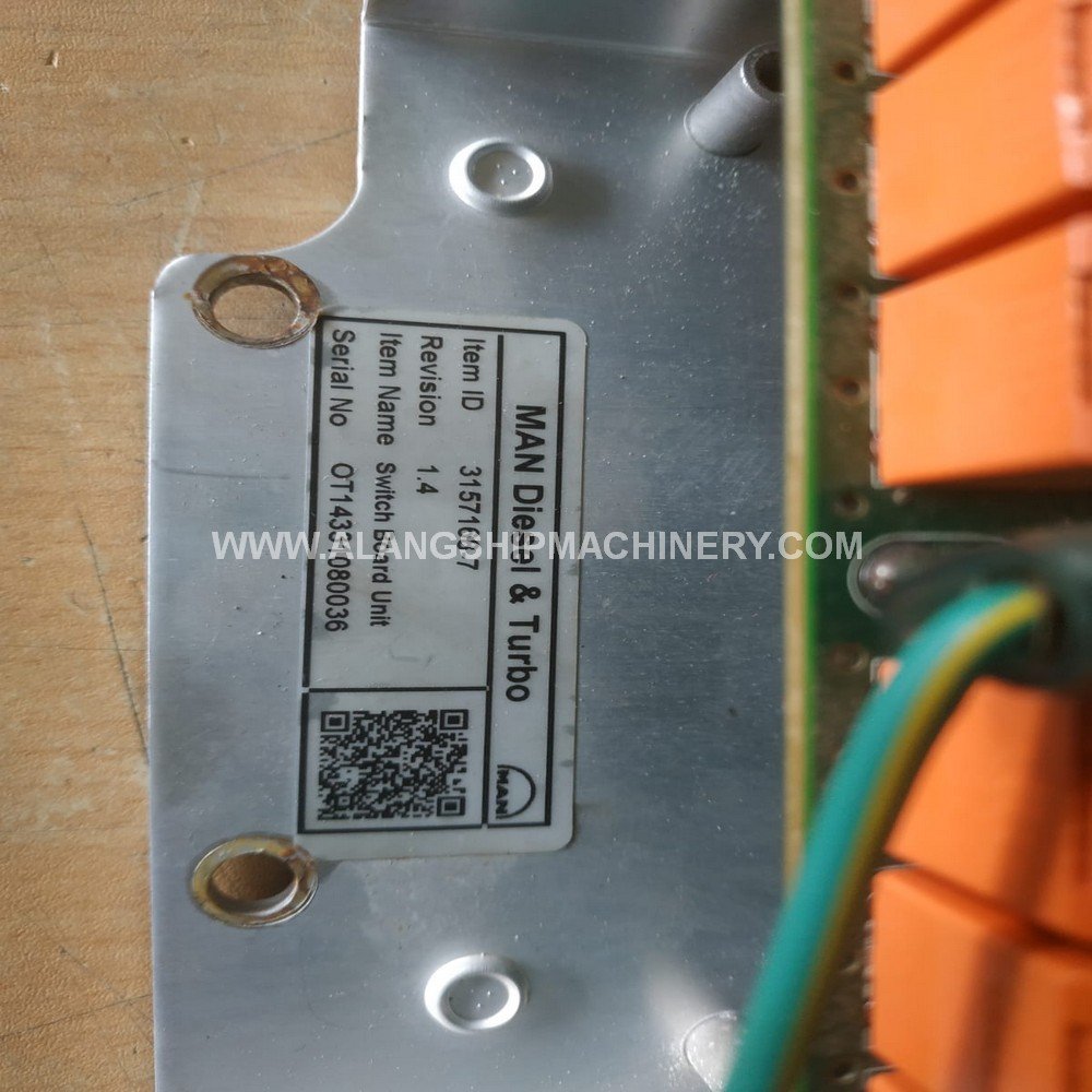 MAN DIESEL & TURBO 1881610-7 MASTER CONTROL UNIT